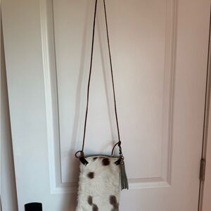 Cowhide leather Crossbody Bag